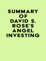 Summary of David S. Rose's Angel Investing
