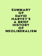 Summary of David Harvey's A Brief History of Neoliberalism