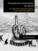 Precedentes electorales de 2018: Un análisis del adversario político en las campañas negativas