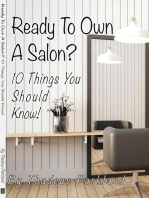 Ready to Own a Salon?: 10 Things you should know!