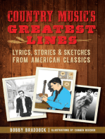 Country Music's Greatest Lines: Lyrics, Stories & Sketches from American Classics