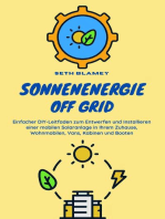 Sonnenenergie Off Grid