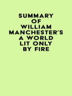Summary of William Manchester's A World Lit Only by Fire