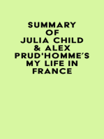 Summary of Julia Child & Alex Prud'homme's My Life in France