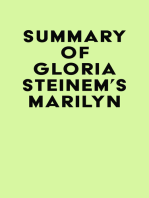 Summary of Gloria Steinem's Marilyn