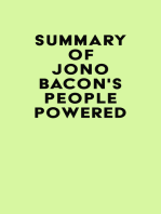 Summary of Jono Bacon's People Powered
