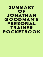 Summary of Jonathan Goodman's Personal Trainer Pocketbook