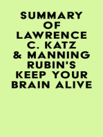Summary of Lawrence C. Katz & Manning Rubin's Keep Your Brain Alive