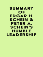 Summary of Edgar H. Schein & Peter A. Schein's Humble Leadership