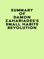 Summary of Damon Zahariades's Small Habits Revolution