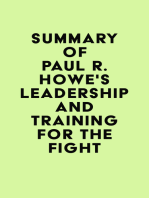 Summary of Paul R. Howe's Leadership and Training for the Fight