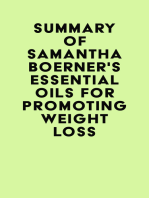 Summary of Samantha Boerner's Essential Oils for Promoting Weight Loss