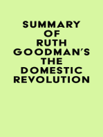 Summary of Ruth Goodman's The Domestic Revolution