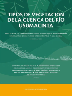 Tipos de vegetación de la cuenca del río Usumacinta