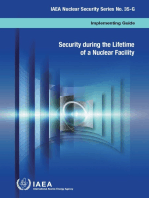 Security during the Lifetime of a Nuclear Facility: Implementing Guide
