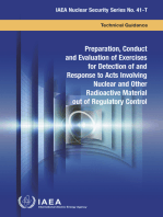 Preparation, Conduct and Evaluation of Exercises for Detection of and Response to Acts Involving Nuclear and Other Radioactive Material out of Regulatory Control: Technical Guidence