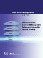 Research Reactor Spent Fuel Management: Options and Support to Decision Making