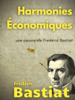 Harmonies Économiques: une oeuvre de Frédéric Bastiat