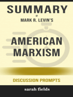 Summary of Mark R. Levin's American Marxism