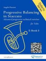 Progressive Balancing in Staccato for Tuba - E-book 3
