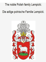 The noble Polish family Lempicki. Die adlige polnische Familie Lempicki.