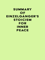 Summary of Einzelgänger's Stoicism for Inner Peace