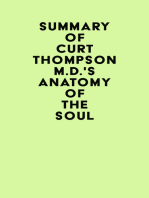 Summary of Curt Thompson M.D.'s Anatomy of the Soul
