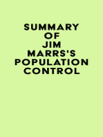 Summary of Jim Marrs's Population Control