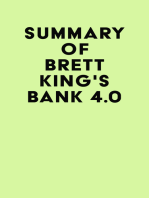 Summary of Brett King's Bank 4.0