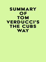 Summary of Tom Verducci's The Cubs Way