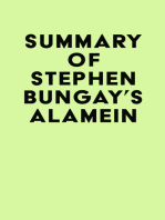 Summary of Stephen Bungay's Alamein