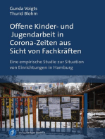 Offene Kinder- und Jugendarbeit in Corona-Zeiten aus Sicht von Fachkräften: Eine empirische Studie zur Situation von Einrichtungen in Hamburg