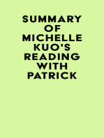 Summary of Michelle Kuo's Reading with Patrick