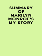 Summary of Marilyn Monroe's My Story