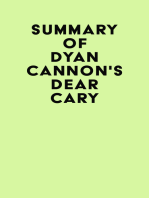 Summary of Dyan Cannon's Dear Cary
