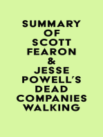 Summary of Scott Fearon & Jesse Powell's Dead Companies Walking