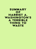Summary of Harriet A. Washington's A Terrible Thing to Waste