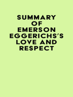 Summary of Emerson Eggerichs's Love and Respect