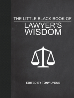 The Little Black Book of Lawyer's Wisdom