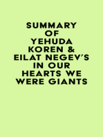 Summary of Yehuda Koren & Eilat Negev's In Our Hearts We Were Giants