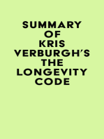 Summary of Kris Verburgh's The Longevity Code
