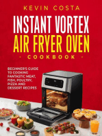 Instant Vortex Air Fryer Oven Cookbook: the complete cookbook series by Kevin Costa