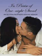 In Praise Of One-Night Stand: An Old Philosopher's Sexual Memoir