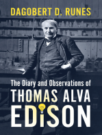 Diary and Observations of Thomas Alva Edison