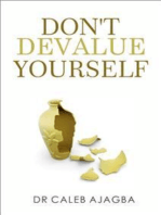 Don't Devalue Yourself