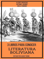 3 Libros para Conocer Literatura Boliviana