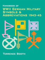 Handbook of WWII German Military Symbols & Abbreviations 1943-45