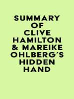 Summary of Clive Hamilton & Mareike Ohlberg's Hidden Hand