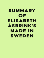 Summary of Elisabeth Åsbrink's Made in Sweden