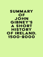Summary of John Gibney's A Short History of Ireland, 1500-2000